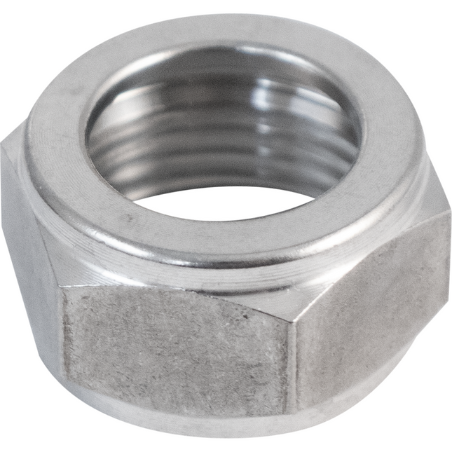 Komos - Stainless Tailpiece Hex Nut - Pack of 4