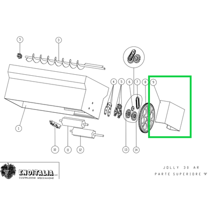 Replacement Flywheel Cover for WE235