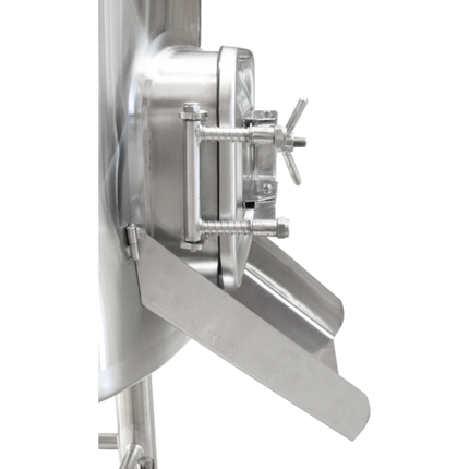 MB - Insulated Mash Tun - 3.5 bbl with Mash Rake and Plow System (New Square Manway)