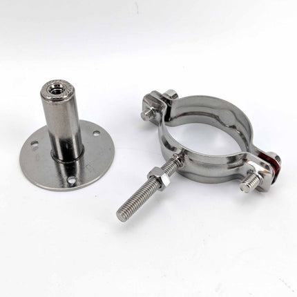 Stainless - 2 in. DIN50 - Pipe Bracket Hanger Clamp