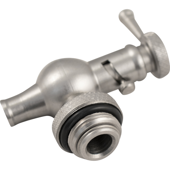 Sansone 340 Stainless Fusti Tap - 1/2 in. BSP- PLACEHOLDER