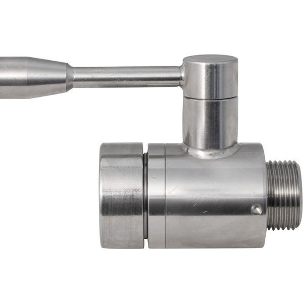 Marchisio Stainless Steel Spigot | 1/4 Turn Ball Valve | 1 in. BSP