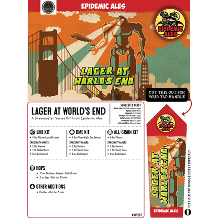 Kit (All Grain) - Epidemic Ales - Lager at World's End - PLACEHOLDER
