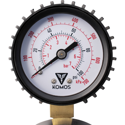 KOMOS Premium Dual Gauge CO2 Regulator