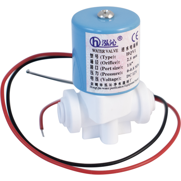 Solenoid Valve | Duotight Compatible | 12V | 0-115 psi | 6.35 mm