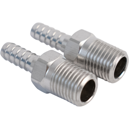 Komos - 1/4 in. NPT x 1/4 in. Barb - 2 Pack