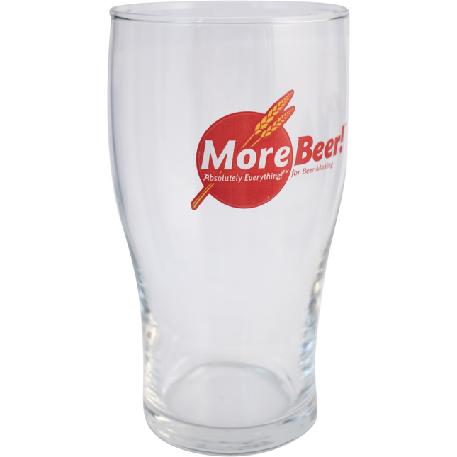 MoreBeer! Imperial Pint Glass (20oz)