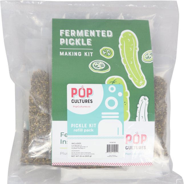 Pop Cultures Pickle Kit Refill - 5 Batches