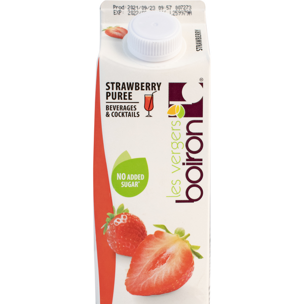 Boiron Strawberry Fruit Puree | 100% Fruit | Shelf Stable | 33 oz