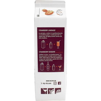 Boiron Fruit Puree - Strawberry - 1 L (33.8 oz)