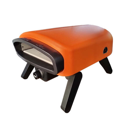 HIZO G14 Pizza Oven | Gas Powered Pizza Oven | 14" Ceramic Pizza Stone | Orange Burst - Return