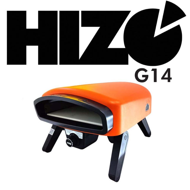 HIZO G14 Gas Pizza Oven - 14 in. (Orange)