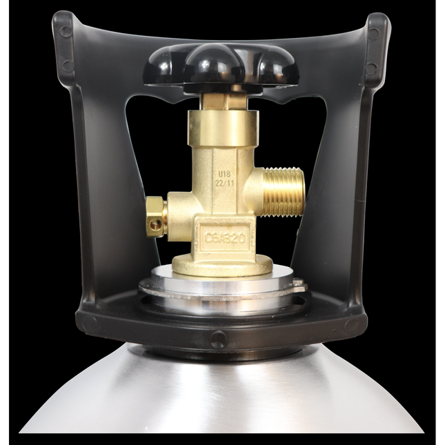 25 lb Aluminum CO2 Tank - KOMOS