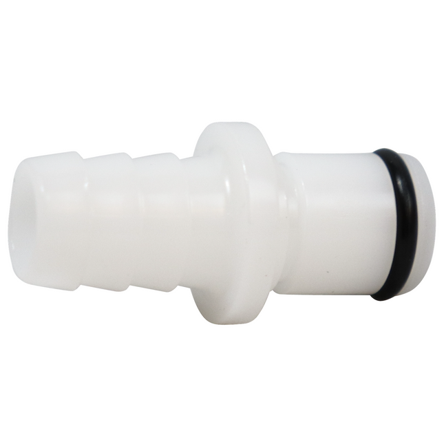 Beer & Gas Tubing Quick Disconnect - 3/8 in Barb x Male QD