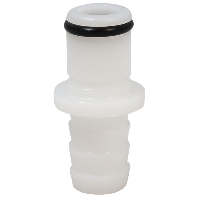 Beer & Gas Tubing Quick Disconnect - 3/8 in Barb x Male QD