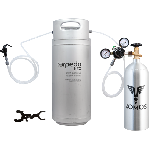 Komos - Homebrew Kegging Kit - Torpedo Keg - PLACEHOLDER