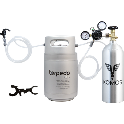 Komos - Homebrew Kegging Kit - Slimline Torpedo Keg - PLACEHOLDER