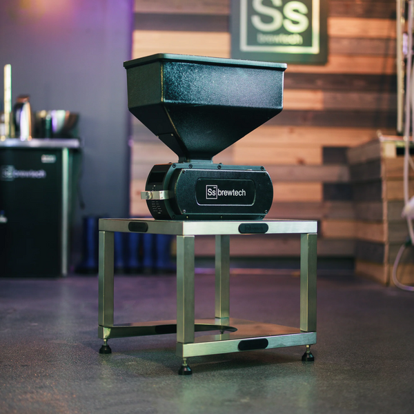 Brew Cube | Ss Grain Mill Cart | Ss BrewTech