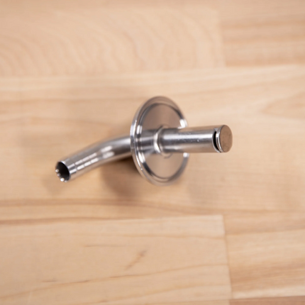 Ss BrewTech - Whirlpool - 1.5 in. T.C. to 90-degree Barb