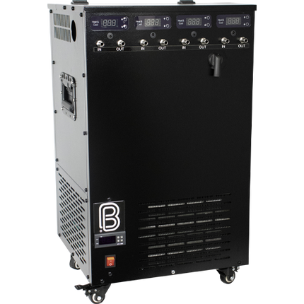 BrewBuilt® IceMaster Max 4 | Glycol Chiller | 4 Built In Temp Controllers & Pumps | 2600btu | 110V | 8 Gal. Tank Capacity - Open Box