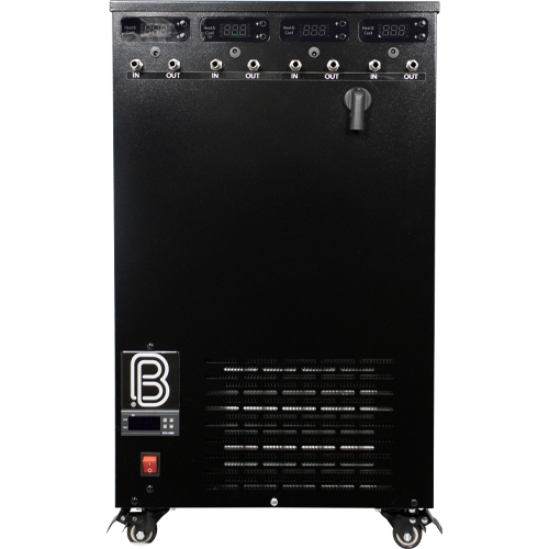 BrewBuilt® IceMaster Max 4 | Glycol Chiller | 4 Built In Temp Controllers & Pumps | 2600btu | 110V | 8 Gal. Tank Capacity - Open Box