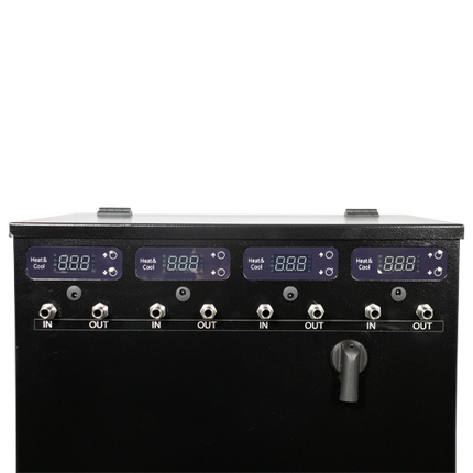 BrewBuilt® IceMaster Max 4 | Glycol Chiller | 4 Built In Temp Controllers & Pumps | 2600btu | 110V | 8 Gal. Tank Capacity - Open Box