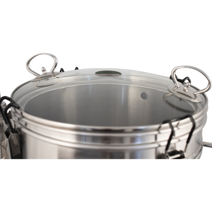 BrewZilla All Grain Brewing System | Gen 4.1 | Integrated Pump | Includes Wort Chiller | WiFi | Bluetooth | RAPT | 35L | 9.25G | 220V - Open Box