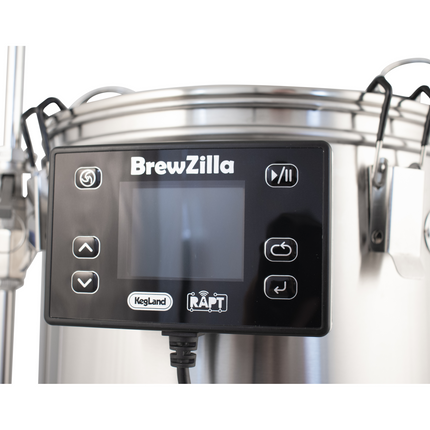 BrewZilla All Grain Brewing System | Gen 4.1 | Integrated Pump | Includes Wort Chiller | WiFi | Bluetooth | RAPT | 35L | 9.25G | 220V - Open Box