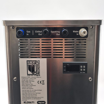KegLand Benchy Sparkling - Bench Top Carbonator/Chiller - 110V