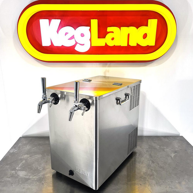 KegLand Benchy Sparkling | Countertop Water Carbonator & Chiller | Instant Pour Sparkling Water - Refurbished