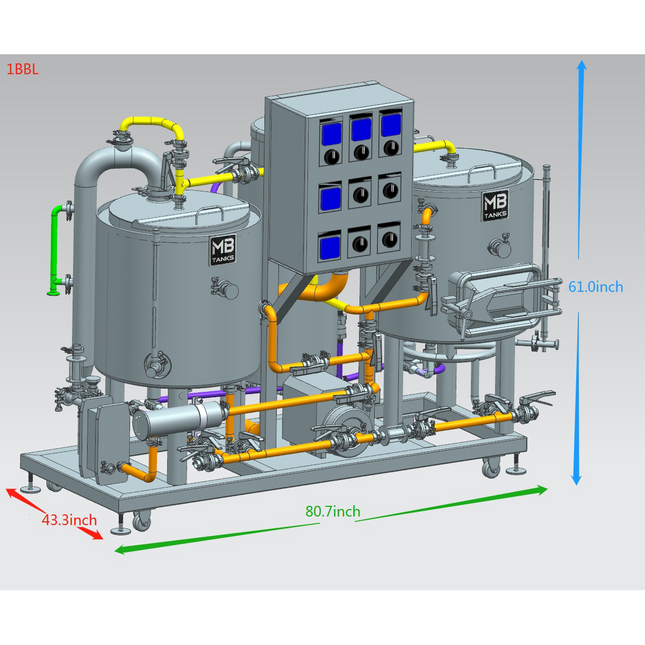 MB - Oil Heated Brewhouse - 2 Vessel - PLACEHOLDER