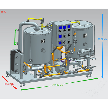 MB - Oil Heated Brewhouse - 2 Vessel - PLACEHOLDER