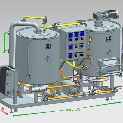 MB - Oil Heated Brewhouse - 2 Vessel - PLACEHOLDER