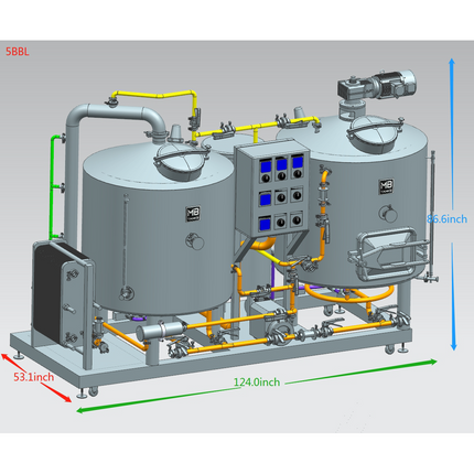 MB - Oil Heated Brewhouse - 2 Vessel - PLACEHOLDER