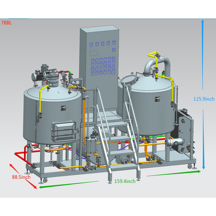 MB - Oil Heated Brewhouse - 2 Vessel - PLACEHOLDER