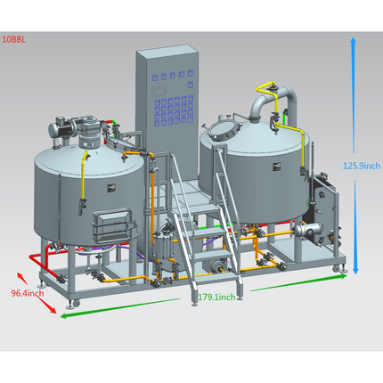 MB - Oil Heated Brewhouse - 2 Vessel - PLACEHOLDER