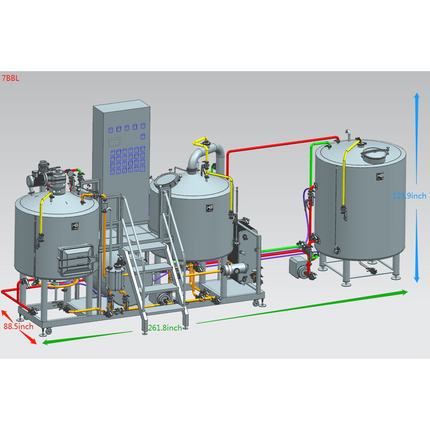 MB - Oil Heated Brewhouse - 3 Vessel - PLACEHOLDER