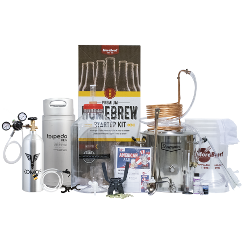 Premium Homebrewing and Kegging Starter Kit