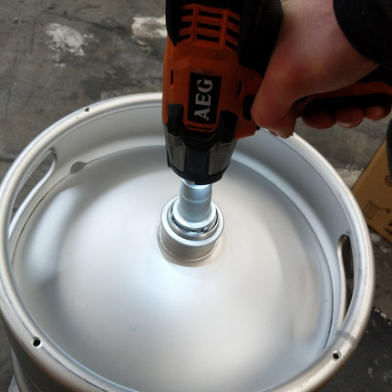 Keg Opening Tool for D-Style & S-Style Spears - 1/2 in. Square Dive