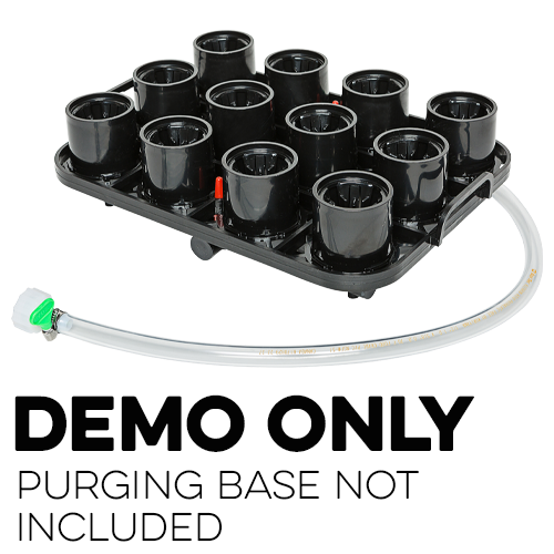 Bottle Rack Only For Rinsing or Purging Base - PET Bottles