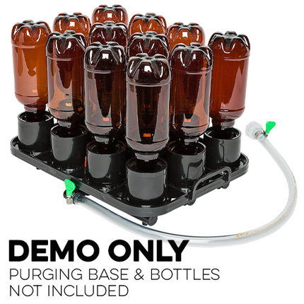 Bottle Rack Only For Rinsing or Purging Base - PET Bottles