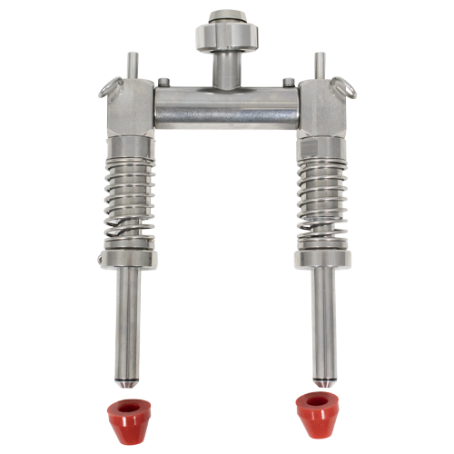 EnoItalia | Olive Oil Filling Head | 2 Spout | For Gravity Wine Bottle Fillers