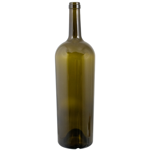 1.5L Antique Green Tapered Farro Glass Wine Bottles, Punted - Case of 6 - PLACEHOLDER