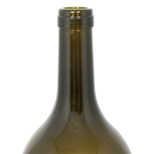 5L Antique Green Bordeaux Farro Glass Wine Bottles, Punted - Case of 4 - PLACEHOLDER