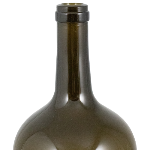 2.25L Antique Green Bordeaux Farro Glass Wine Bottles, Punted - Case of 6 - PLACEHOLDER