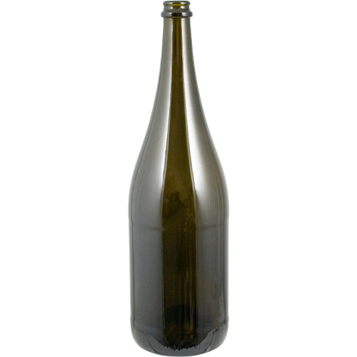 1.5L Antique Green Champagne Farro Glass Wine Bottles, Punted - Case of 6 - PLACEHOLDER