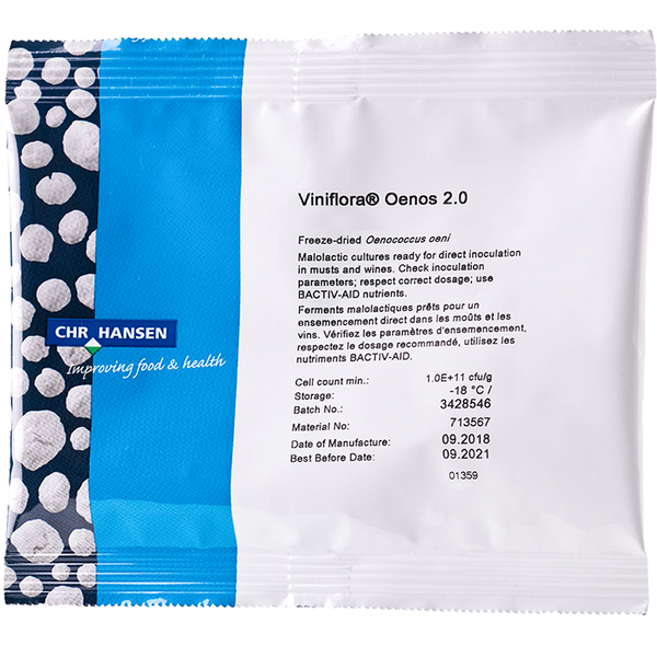 Viniflora® Oenos™ 2.0 | Dry Malolactic Bacteria | 1.5 g – MoreBeer!