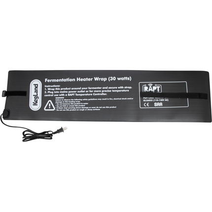 Fermentation Heating Wrap Belt - With Velcro Strap (30watts) 110-120V