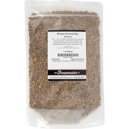 Malt - Briess Caramel Rye - Per Lb (Showroom Only)