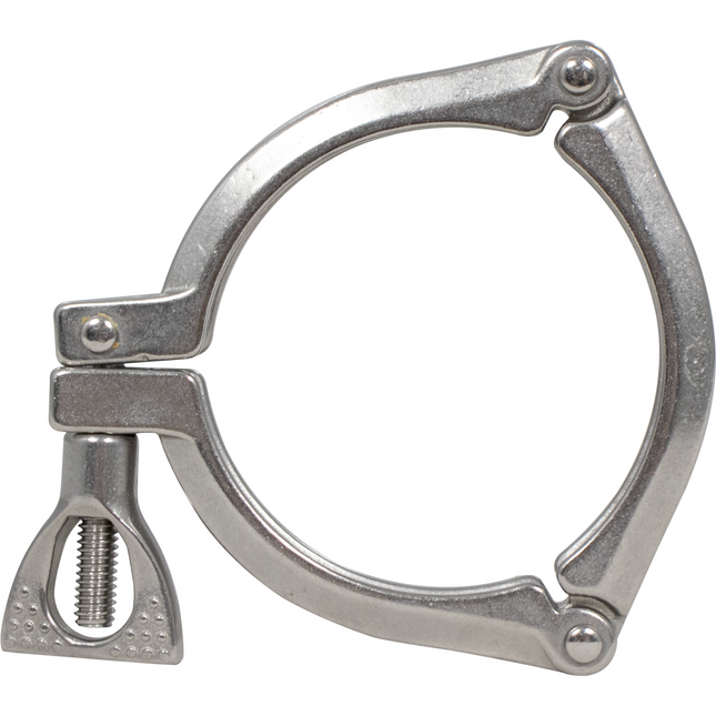 Stainless - 3 in. T.C. Clamp - 3 Piece